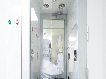 digital portrait of woman holding her face with a red background